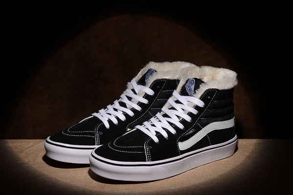 Vans High Top Shoes Lined with fur--026